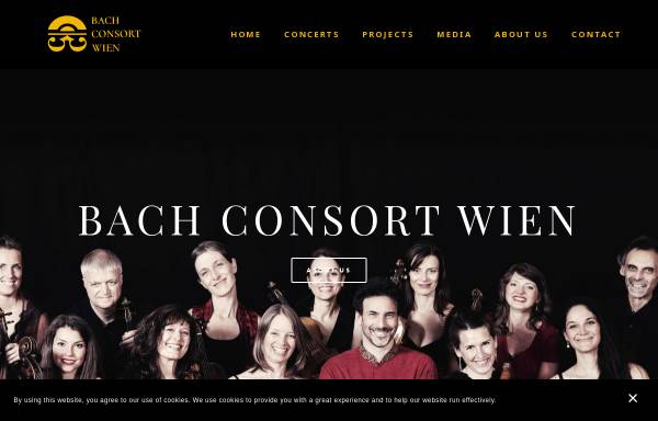 Vorschau von www.bachconsort.com, Bach Consort