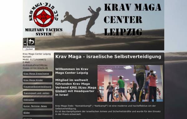 Vorschau von www.krav-maga-leipzig.de, Dragos-Schule Leipzig