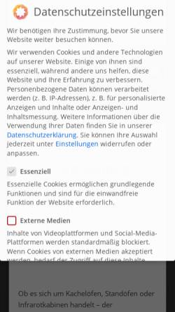 Vorschau der mobilen Webseite www.everding-herford.de, Dirk A. Everding