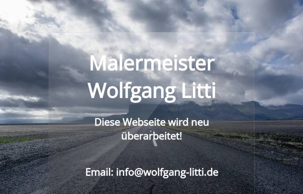 Vorschau von www.wolfgang-litti.de, Malermeister Wolfgang Litti