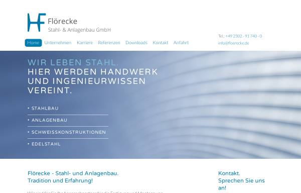 Vorschau von www.floerecke.de, Floerecke GmbH und Co. KG