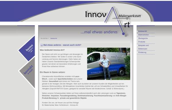 Vorschau von www.innova-art.de, Innova-Art - Marc Schönbr