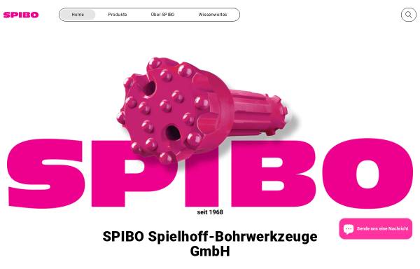 Vorschau von www.spibo-bohrwerkzeuge.de, Spielhoff-Bohrwerkzeuge GmbH
