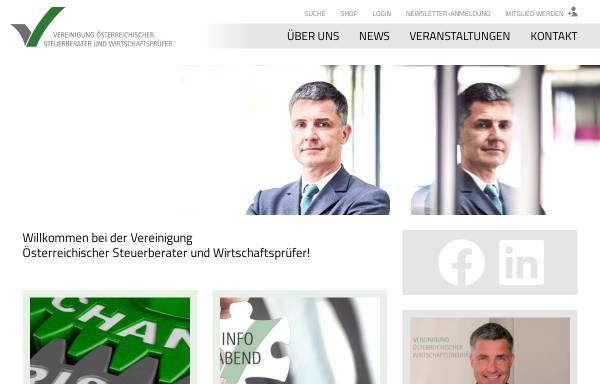 Vorschau von www.vwt.at, Vereinigung Österreichischer Wirtschaftstreuhänder (VWT)
