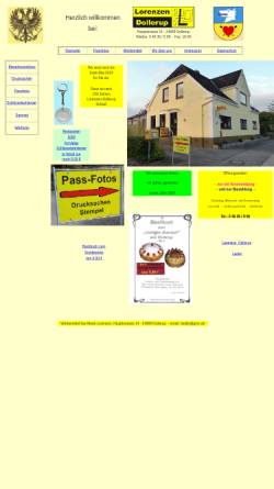 Vorschau der mobilen Webseite www.lorenzen-dollerup.de, Schuh und Sport Lorenzen