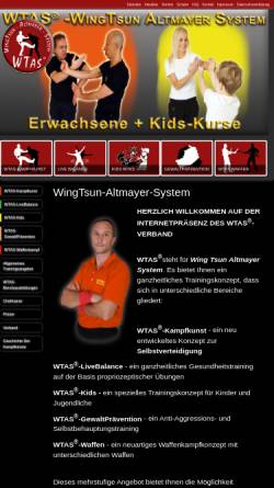 Vorschau der mobilen Webseite wing.tsun.de, EWTO-Schulen Rhein-Neckar