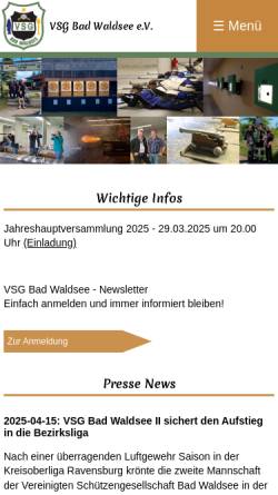 Vereinigte Schützengesellschaft Bad Waldsee e.V.