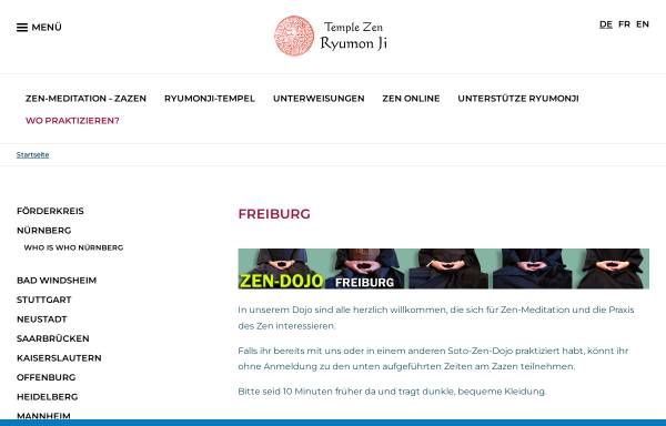 Vorschau von www.zendojofreiburg.de, ZendojoFreiburg