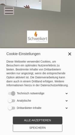 Vorschau der mobilen Webseite www.schweikert-online.de, Schweikert GmbH