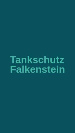 Vorschau der mobilen Webseite www.tankschutz-falkenstein.de, Tankschutz Falkenstein