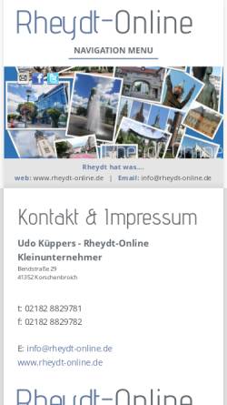 Vorschau der mobilen Webseite www.csd-kueppers.de, CSD Küppers