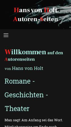 Vorschau der mobilen Webseite www.vonholt.ch, Holt, Rosi von