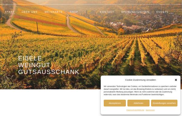 Vorschau von www.eissele-weingut.de, Weingut Eißele