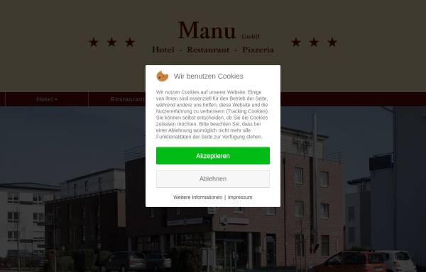 Vorschau von www.hotel-manu.de, Hotel Manu