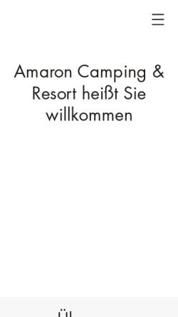 Vorschau der mobilen Webseite www.camping-eichwald.de, Campingplatz Eichwald