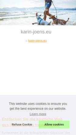 Vorschau der mobilen Webseite www.karin-joens.eu, Jöns, Karin