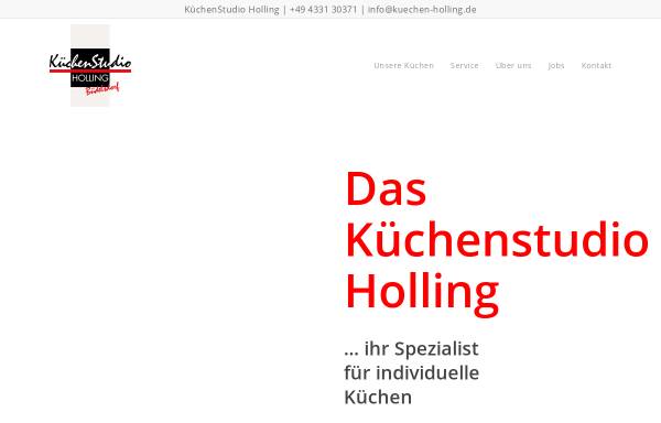 Vorschau von www.kuechen-rendsburg.de, Küchen-Studio Holling