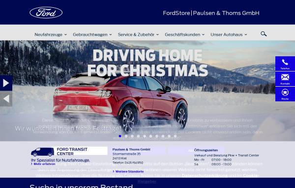Vorschau von www.ford-paulsen-und-thoms-kiel.de, Paulsen & Thoms GmbH