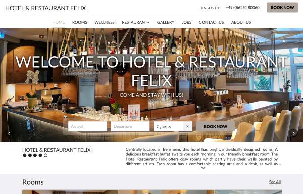 Vorschau von www.hotelfelix.de, Hotel Felix
