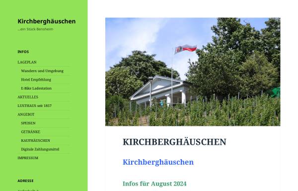 Vorschau von www.kirchberghaeuschen.de, Kirchberghäuschen