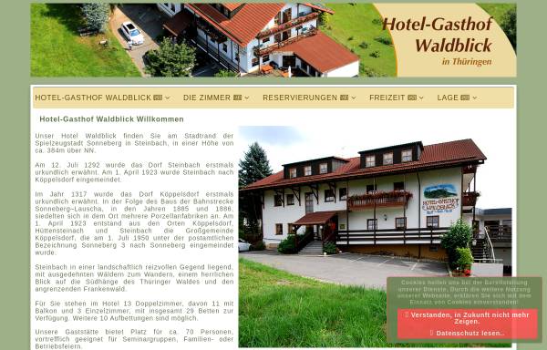 Vorschau von hotelwaldblick.com, Hotel Waldblick