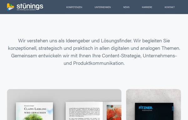 Vorschau von www.stuenings.de, Stünings Medien GmbH
