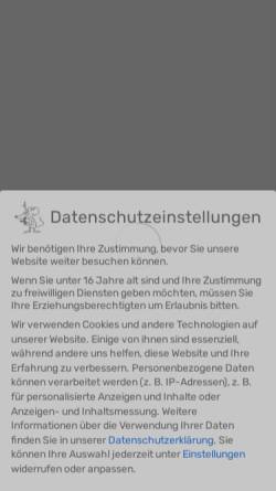Vorschau der mobilen Webseite www.autolackiererei-maus.de, Autolackiererei-Maus
