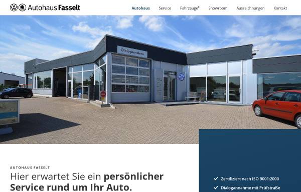 Vorschau von www.autohaus-fasselt.de, Autohaus Fasselt GmbH