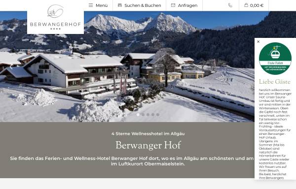 Ferienhotel Berwanger Hof GmbH