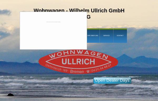 Vorschau von www.wohnwagen-ullrich-bremen.de, Wilhelm Ullrich GmbH & Co.