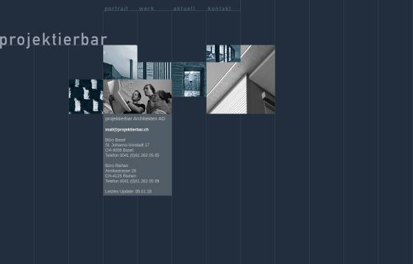 Vorschau von www.projektierbar.ch, Lukas Egli & Marco Schmid, Architekten