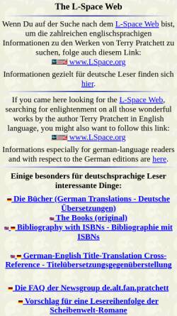 Vorschau der mobilen Webseite www.lspace.de, L-Space.de