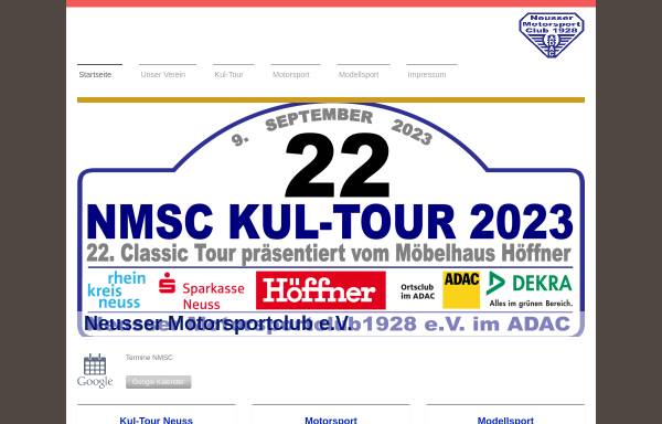 Vorschau von www.nmsc.de, Neusser Motor Sport Club