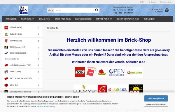 Vorschau von www.brick-shop.de, Brick-Shop, Joe M. Boné
