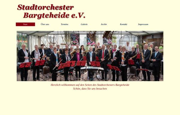 Vorschau von www.stadtorchester-bargteheide.de, Stadtorchester Bargteheide e.V.