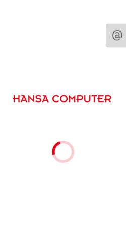 Vorschau der mobilen Webseite www.hansa-computer.de, Hansa Computer