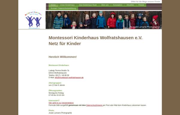 Vorschau von www.montessori-wolfratshausen.de, Montessori Kindergarten Wolfratshausen e.V.