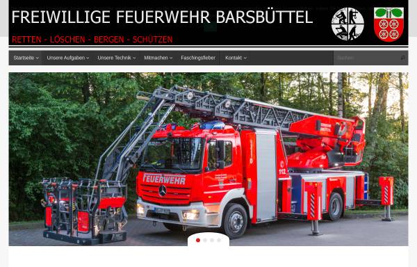 Vorschau von www.feuerwehr-barsbuettel.de, Gemeindefeuerwehr Barsbüttel