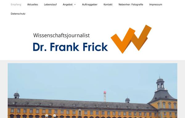 Vorschau von www.frankfrick.de, Frick, Dr. Frank