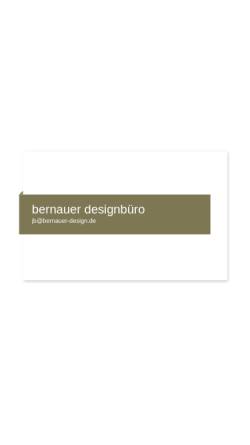 Vorschau der mobilen Webseite bernauer-druckservice.de, Jana Bernauer