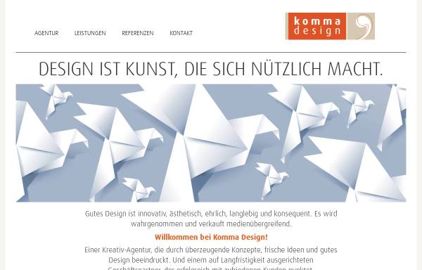 Vorschau von www.komma-design.de, Komma GmbH