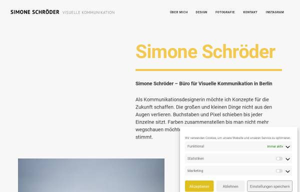 Vorschau von www.schroederdesign.com, Simone Schröder Kommunikations Design