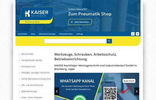 Vorschau von www.kaiser-lippe.de, Kaiser Nachfolger GmbH