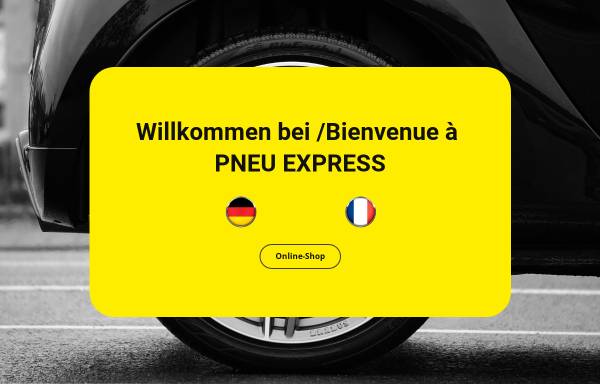 Vorschau von www.pneu-express.de, Pneu Express GmbH Reifengroßhandel