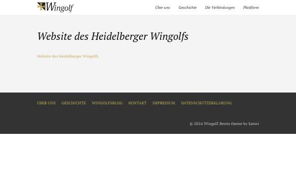 Vorschau von www.wingolf.org, Heidelberger Wingolf