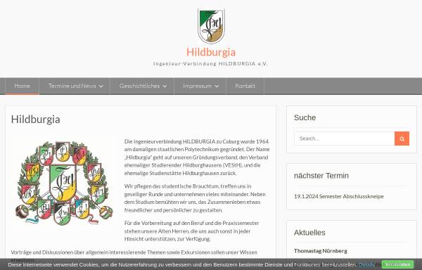 Vorschau von www.hildburgia.de, Hildburgia zu Coburg