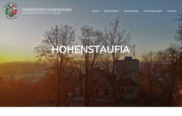 Vorschau von www.hohenstaufia.de, Hohenstaufia zu Tübingen