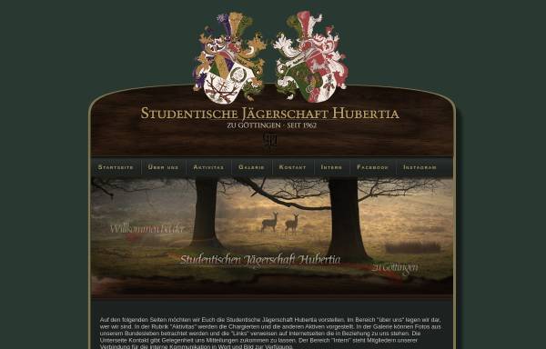Vorschau von www.hubertia-goettingen.de, Hubertia zu Göttingen