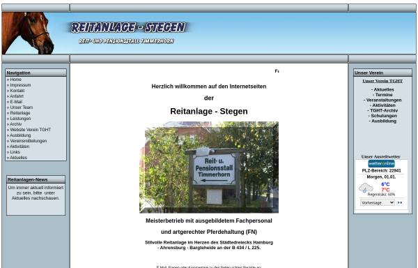 Vorschau von www.reitanlage-stegen.de, Reitanlage Stegen