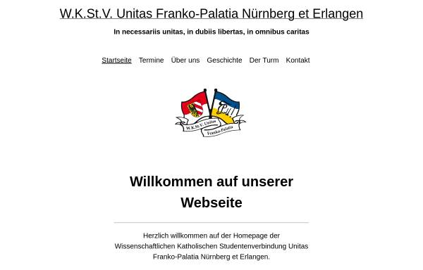 Vorschau von www.franko-palatia.de, Franko-Palatia Erlangen-Nürnberg